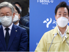 ‘보편지원’ 이재명 vs ‘선별지원’ 오세훈…복지정책 놓고 날선 대립