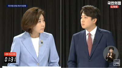 나경원, 이준석 이기려면…당원투표 최소 16.2%p 앞서야