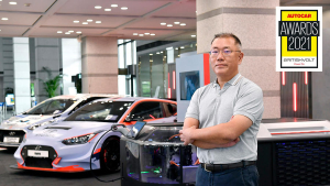 정의선 회장, 2021 오토카 어워즈 '이고니시스 트로피' 수상