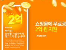 네이트온, 쇼핑몰 사업자 광고비 2억원 지원 프로모션 실시