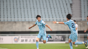 천안시축구단, 양주에 3-0 완승...리그 2위 등극