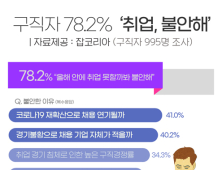 구직자 10명 중 8명 ‘올해 취업 못할까 불안하다’