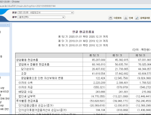 내가 투자한 기업은 현금을 얼마나 갖고 있을까
