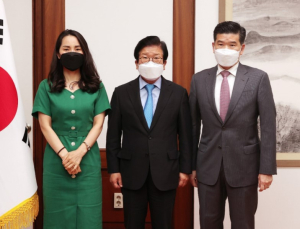 주한미국상공회의소-한독상공회의소, 박병석 국회의장 예방