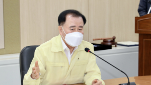 김지철 충남교육감, 코로나19 4차 대유행 극복 호소 담화문 발표