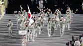 한국 선수단, ‘기수’ 김연경·황선우 앞세워 103번째 입장