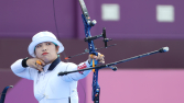 여자 양궁 장민희, 개인전 32강 탈락… 대회 2관왕 불발