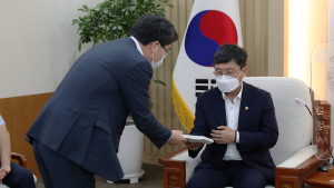 맹정호 서산시장,  정부에 “가로림만 해양정원 조성” 등 강력 건의