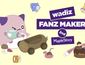 넥슨, 와디즈X메이플스토리 ‘FANZ MAKER’ 프로젝트 참가자 모집