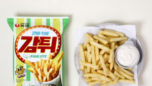 농심, 양념감자에 랜치어니언 더한 ‘감튀 랜치어니언맛’ 출시