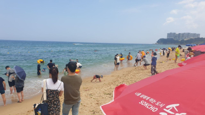 강원 동해안 해수욕장 모두 폐장…피서객 약 500만 명 방문