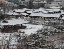설날에 내린 함박눈