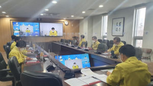 충남교육청, 오미크론 대응 14개 시·군교육장 영상회의 개최