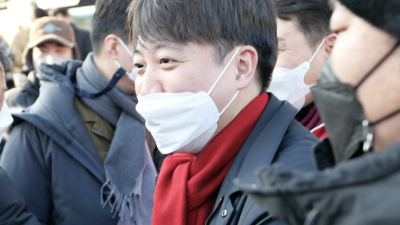 남양주에 뜬 이준석…“여당의 저열한 추태 바로잡아야”