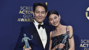 ‘오징어 게임’ 이정재-정호연, 美 배우조합상 남녀주연상 수상
