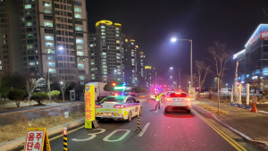 충남도내 음주단속 실시 결과 전년대비 7.5%↑