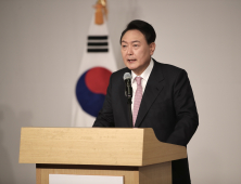 대국민 당선 인사하는 윤석열 대통령 당선인