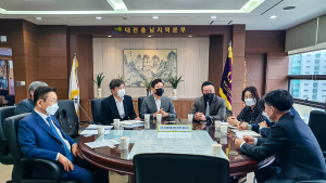 계룡시, '이케아’ 건축허가 취소 신청 관련 LH 대전충남지역본부장 - 동반업체 ㈜더오름과 대응방안 모색
