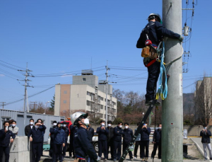 한전 강원본부, 중대재해예방 배전분야 현장 안전교육 