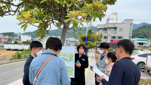 남해군⋅경남도, 가족센터 건립현황 합동 현장점검