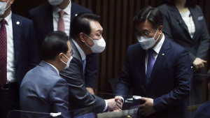 '첫 시정연설' 나선 윤석열 대통령