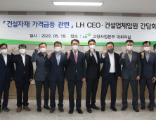 김현준 LH 사장, 건설업계와 ‘자재수급’ 등 현안 점검