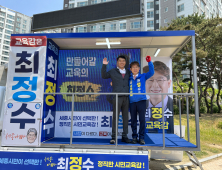  신의현 선수, 최정수 세종시교육감 후보 유세 지원