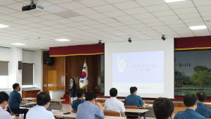 부여경찰서, 전직원 성매매·가정폭력 예방 교육...
