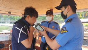 사천해경, 성수기 내수면 수상레저사업 합동점검 