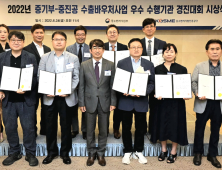 중기부-중진공, 수출바우처사업 우수 수행기관 경진대회 시상식 개최