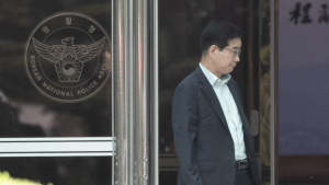 '사의 표명' 김창룡 경찰청장, 마지막 출근길 