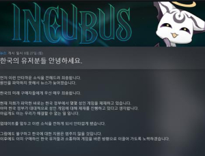 성인 게임 차단한 게임위, 배후는 정부?