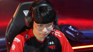 ‘우트와오트’ T1, DRX 잡고 단독 2위