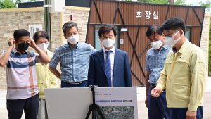 진주시, 하대중앙공원 신규 공중화장실 설치사업 완료
