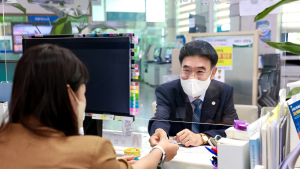 이응우 계룡시장, 오직 시민...현장 목소리 청취 