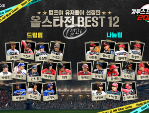 컴투스,  ‘KBO 올스타전’  맞아 통크게 쏜다