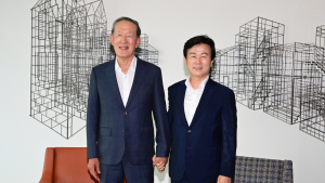 조규일 진주시장·허창수 전경련 회장...항공산업 투자 유치 논의 [서부경남]