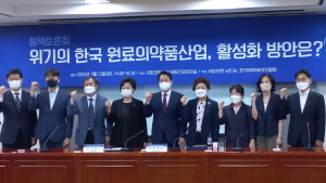 국내 원료의약품 자급률 한때 16%…해외 의존 심각