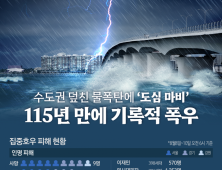115년만에 기록적 폭우