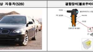 BMW·르노·포르쉐 등 6개사 2만여대 리콜…부품 화재 가능성 등 