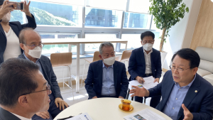 정운천 전북도당위원장, 익산시 현안 사업현장 방문