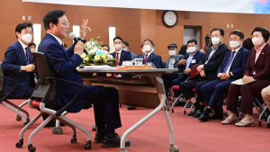 박완수 경남지사, 진주시 방문 도정 비전 제시·진주시민과의 대화 통해 적극 소통