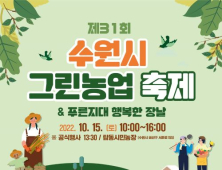 수원시, '제31회 그린농업축제' 개최