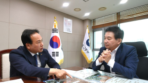 이권재 오산시장, 원희룡 장관에 교통제도 개선 건의