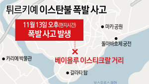 이스탄불 번화가 폭발로 6명 사망…에르도안 “테러 추정”