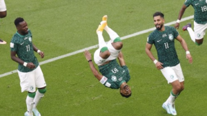 “아르헨 꺾었다” 사우디 축제…23일 공휴일 선포