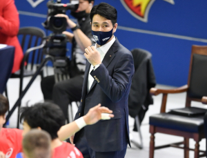 ‘2연패’ 권영민 감독 “임동혁 저지 못한 게 아쉬워”