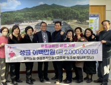 양주서 저소득층 위한 성금 기부 잇따라 '훈훈'