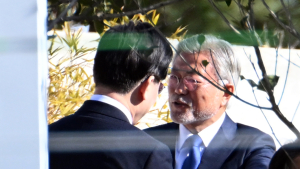 평산마을 찾은 이재명 대표