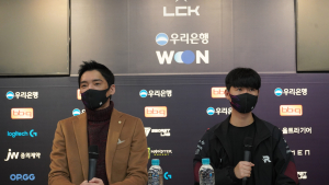 KT “연습에서 했던 부분들 잘 안돼… T1에게 많이 배웠다” 